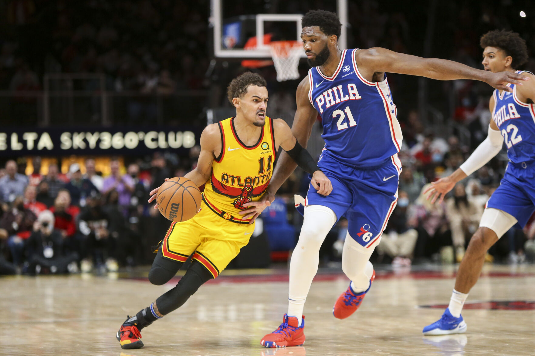 NBA: Philadelphia 76ers at Atlanta Hawks